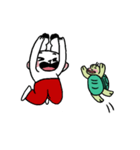 Amo and his Red pants friend（個別スタンプ：37）