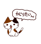 食いしん坊な猫 日本語（個別スタンプ：18）