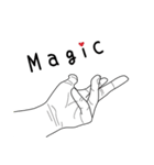 Finger's talk_V2（個別スタンプ：2）