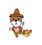 Nobu and Co (Shiba Inu and Chick)（個別スタンプ：1）