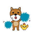 Nobu and Co (Shiba Inu and Chick)（個別スタンプ：12）