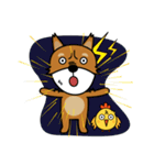 Nobu and Co (Shiba Inu and Chick)（個別スタンプ：14）