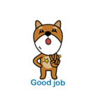 Nobu and Co (Shiba Inu and Chick)（個別スタンプ：32）