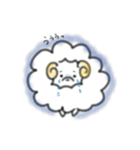 もふもふさん。（個別スタンプ：3）