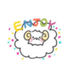 もふもふさん。（個別スタンプ：24）