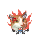 悪魔と天使のメインクーン（個別スタンプ：2）