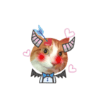 悪魔と天使のメインクーン（個別スタンプ：4）