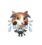 悪魔と天使のメインクーン（個別スタンプ：5）