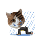 悪魔と天使のメインクーン（個別スタンプ：14）