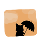 黒ねこちゃん（個別スタンプ：2）