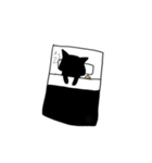 黒ねこちゃん（個別スタンプ：6）