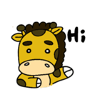 giraffe with no neck（個別スタンプ：14）