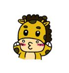 giraffe with no neck（個別スタンプ：15）