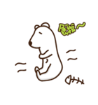 Mu Mu Bear（個別スタンプ：3）