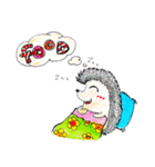 Mr.F (the hedgehog) : LOVES FOOD（個別スタンプ：4）