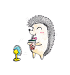 Mr.F (the hedgehog) : LOVES FOOD（個別スタンプ：5）