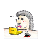 Mr.F (the hedgehog) : LOVES FOOD（個別スタンプ：9）