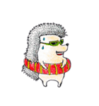 Mr.F (the hedgehog) : LOVES FOOD（個別スタンプ：12）