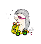 Mr.F (the hedgehog) : LOVES FOOD（個別スタンプ：13）