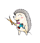 Mr.F (the hedgehog) : LOVES FOOD（個別スタンプ：14）