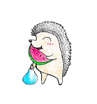 Mr.F (the hedgehog) : LOVES FOOD（個別スタンプ：16）
