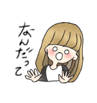ひよっこ女子すたんぷ（個別スタンプ：6）