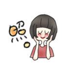 ひよっこ女子すたんぷ（個別スタンプ：8）