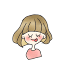 ひよっこ女子すたんぷ（個別スタンプ：9）