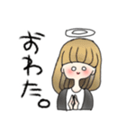ひよっこ女子すたんぷ（個別スタンプ：15）