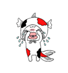 赤ちゃん金魚（個別スタンプ：8）