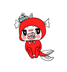 赤ちゃん金魚（個別スタンプ：11）