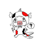 赤ちゃん金魚（個別スタンプ：24）