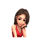 Jessica in social world（個別スタンプ：2）