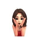 Jessica in social world（個別スタンプ：4）