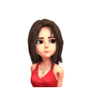 Jessica in social world（個別スタンプ：5）