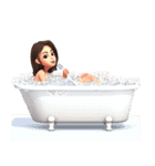 Jessica in social world（個別スタンプ：19）