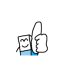 Pencil and eraser picture（個別スタンプ：11）