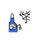 Pencil and eraser picture（個別スタンプ：23）