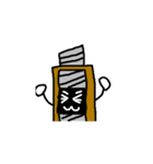 Pencil and eraser picture（個別スタンプ：25）