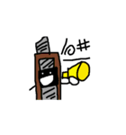 Pencil and eraser picture（個別スタンプ：27）