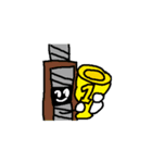 Pencil and eraser picture（個別スタンプ：29）