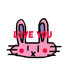 うさぎのいちにち（個別スタンプ：1）