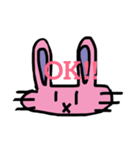 うさぎのいちにち（個別スタンプ：6）