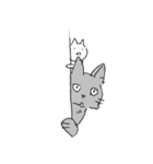 猫のデスエンペラー（個別スタンプ：32）