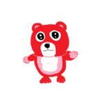 The cute money bear（個別スタンプ：2）