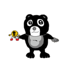 The cute money bear（個別スタンプ：9）