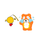 The cute money bear（個別スタンプ：23）