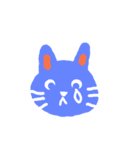 カラフル にゃんこ（個別スタンプ：2）