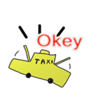 taxi driver Brazil Portugal（個別スタンプ：1）
