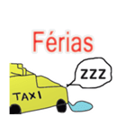 taxi driver Brazil Portugal（個別スタンプ：24）
